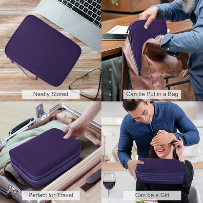 FYY Electronic Organizer, Extra Large Travel Cable Organizer Bag Pouch Portable - Image 7