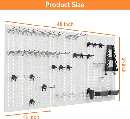 WALMANN Metal Pegboard Tool Organizer Boards - Image 3