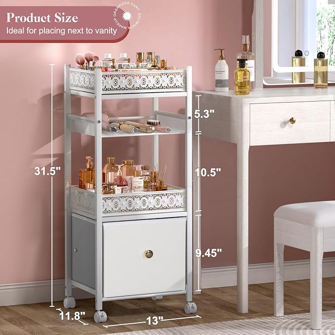 Makeup Organizer, Large Skincare Organizers, Make Up Organizers - Image 6