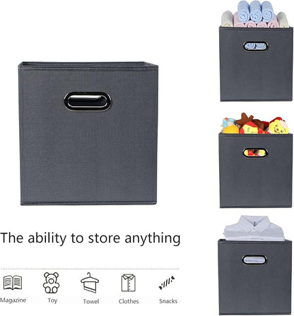 Fabric storage bins Cubes, Fabric Cube Organizer - Image 3