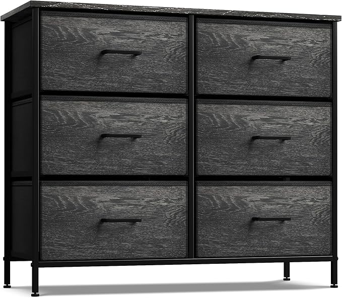 Sorbus Dresser with 6 Faux Wood Drawers by Sorbus