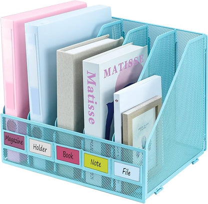 Desk Organizers, Metal Magazine File Holder by ideallife