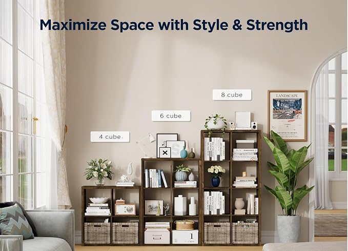 7 Cube Storage Organizer, Cube Shelf - Image 5