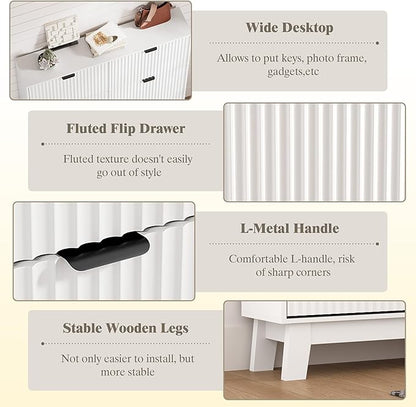 HUANLEGO Shoe Cabinet Storage for Entryway - Image 5