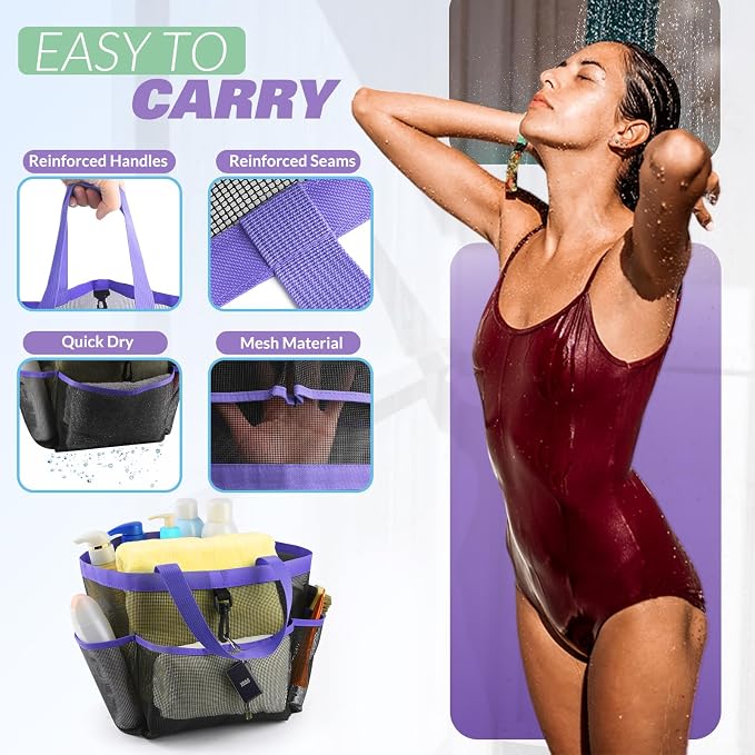 LOYEE Mesh Shower Caddy Portable - Image 4