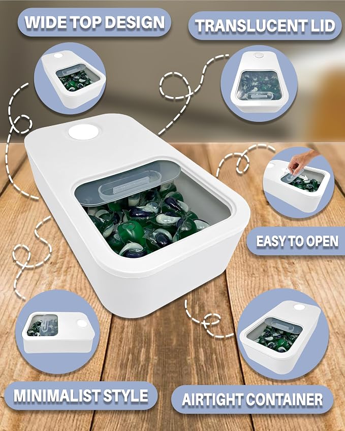 Skywin Large Laundry Pods Container - Image 7