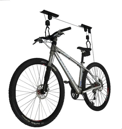 Bike Hanger - Overhead Hoist Pulley System - Secure Garage Ceiling Storage by - Image 7