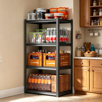 PRESTELION Garage Shelving 4-Tier Metal Storage Shelving Unit, 2000 LBS Total - Image 2
