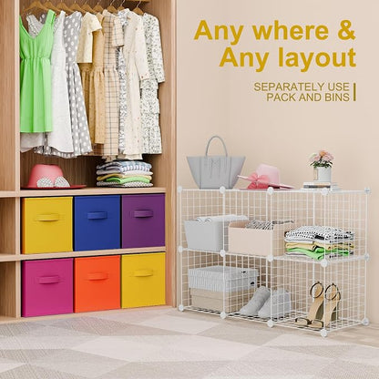 Leinuosen 6 Cube Storage Organizer - Image 4