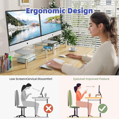 Simple Trending 2 Pack Computer Monitor Riser - Image 7