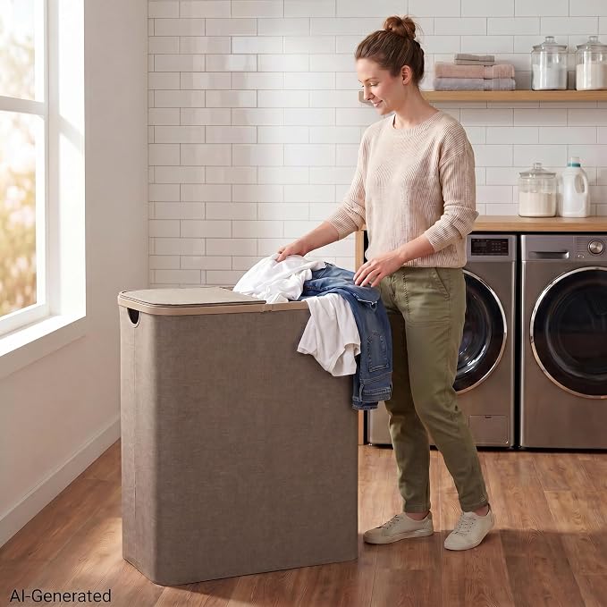 DOKEHOM 160L Extra Large Laundry Hamper - Image 7