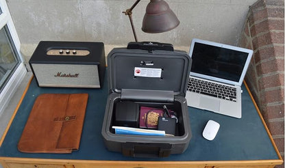 SentrySafe Fireproof Safe with Key Lock, Chest Lock Box - Image 3