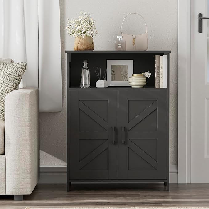 Homhedy Farmhouse Bathroom Storage Cabinet - Image 8