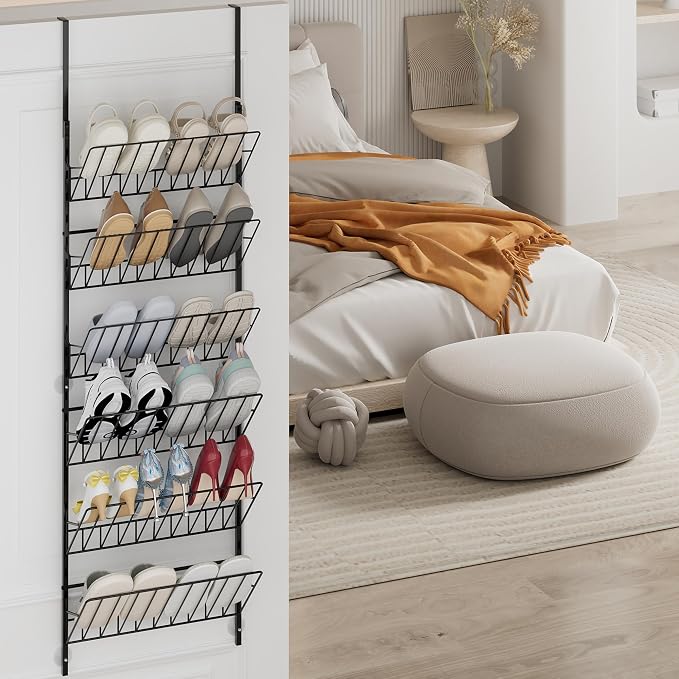 SWTYMIKI Over the Door Shoe Organizer - Image 6