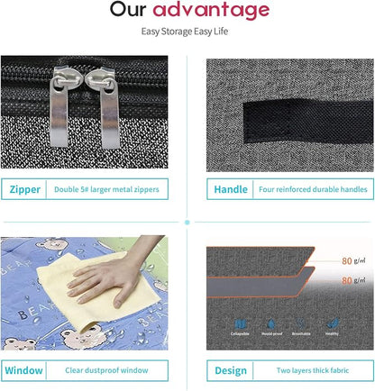 Onlyeasy Foldable Underbed Bags - Image 5