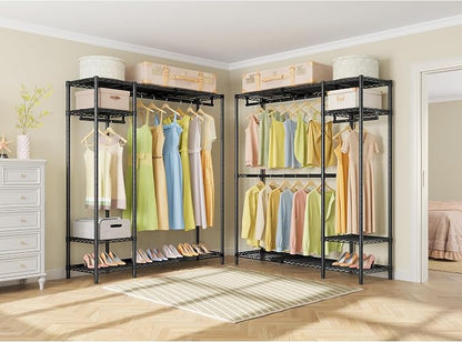 VIPEK X20 Expandable Metal Clothing Rack Adjustable from 3'3" to 4'8" Heavy - Image 5