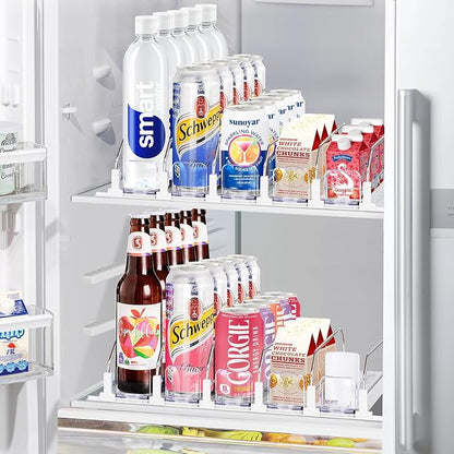 Drink Organizer for Refrigerator, Automatic Pusher Drink Dispenser for Fridge - Image 6