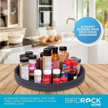 BIRDROCK HOME Wooden Lazy Susan Turntable - Image 4
