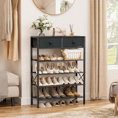 Shoe Rack for Entryway, 5 Tier Shoe Organizer - Image 4