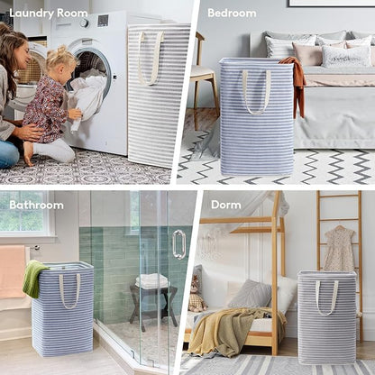 Lifewit 2 Pack Laundry Basket 80L Each, Collapsible Clothes Hamper - Image 7