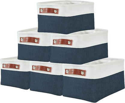 DECOMOMO Small Storage Basket, Closet Storage Bins, Baskets by DECOMOMO