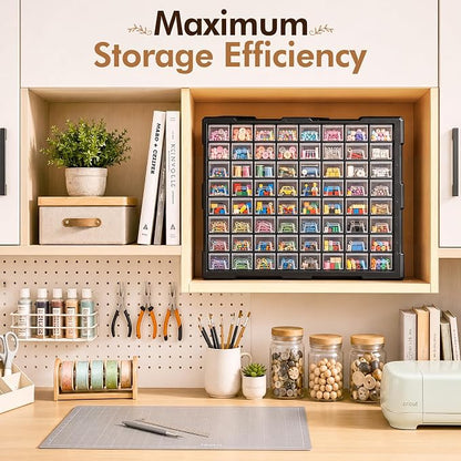 64-Drawer Organizer for Garage Building Bricks Storage,  Drawer - Image 5