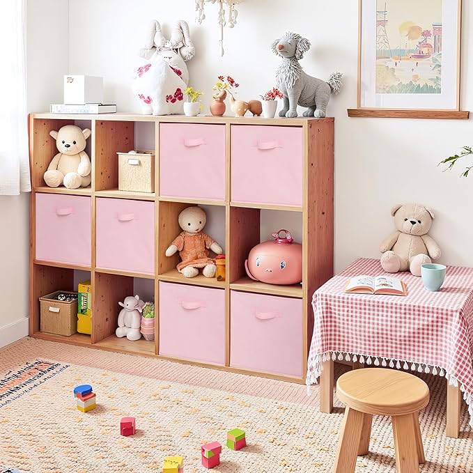 Cupic Cupid 13x13 Storage Cubes, 6 Pack Open Storage Bins - Image 2