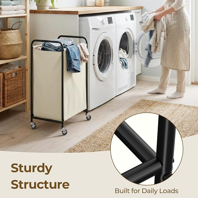 GRANNY SAYS 2 Section 130L Laundry Sorter, Large Laundry Hamper Basket - Image 6