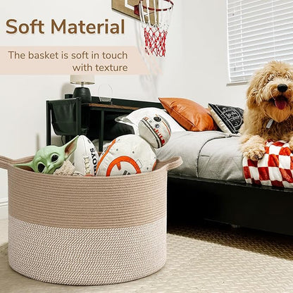 INDRESSME 115L Extra Large Woven Baskets - Image 6