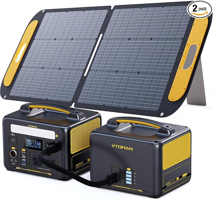 VTOMAN 939Wh Portable Power Station Bundle by VTOMAN