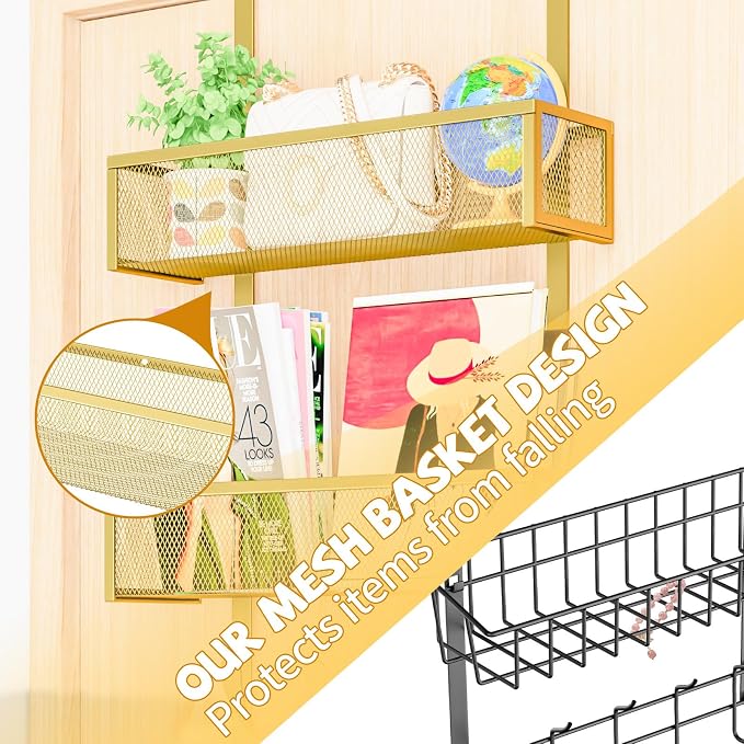 Kaiferty Over The Door Hooks Organizer, Coat Rack - Image 6