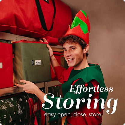Handy Laundry, Christmas Ornament Storage, Stores up to 64 Holiday Ornament - Image 6