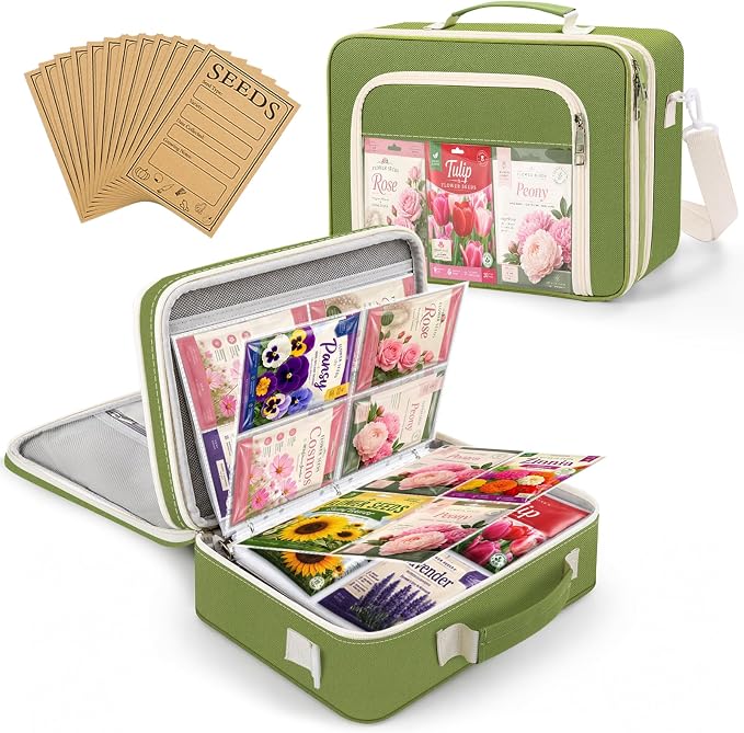 Seed Storage Organizer Binder, Seed Holder Organizer by Unknown