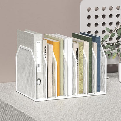 Metal 7 Section File Folder Organizer - Image 4