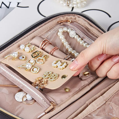 NISHEL Travel Jewelry Case, Holiday Organizer - Image 6