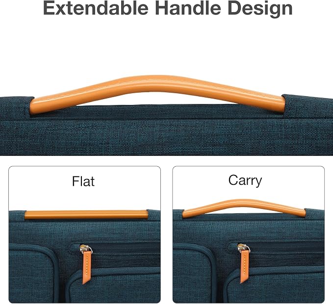MOSISO 360 Protective Laptop Case 17.3 inch, 17-17.3 inch Laptop Sleeve - Image 5
