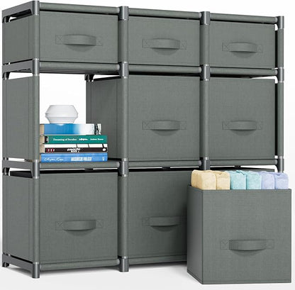 Mavivegue 9 Cube Storage Organizer, Closet Organizers and Storage, Cube Storage by Mavivegue