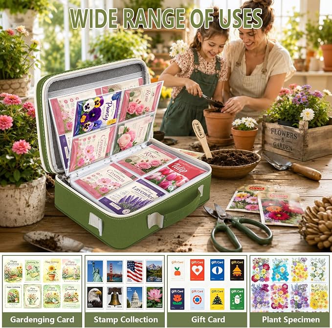 Seed Storage Organizer Binder, Seed Holder Organizer - Image 7