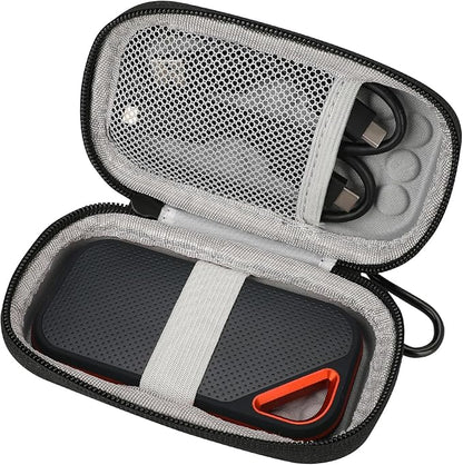 Hard Case for Sandisk Extreme Pro/Sandisk Extreme Portable External SSD 128GB by TUNYINSH