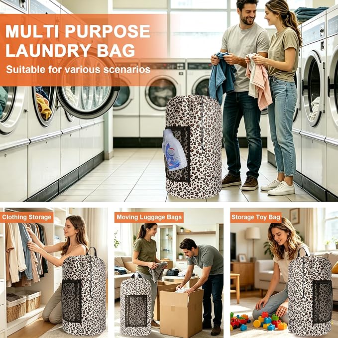 Laundry Bag Backpack Durable Laundry Bag - Image 5