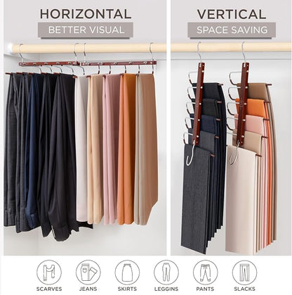 MORALVE Pants Hangers Space Saving - Image 4