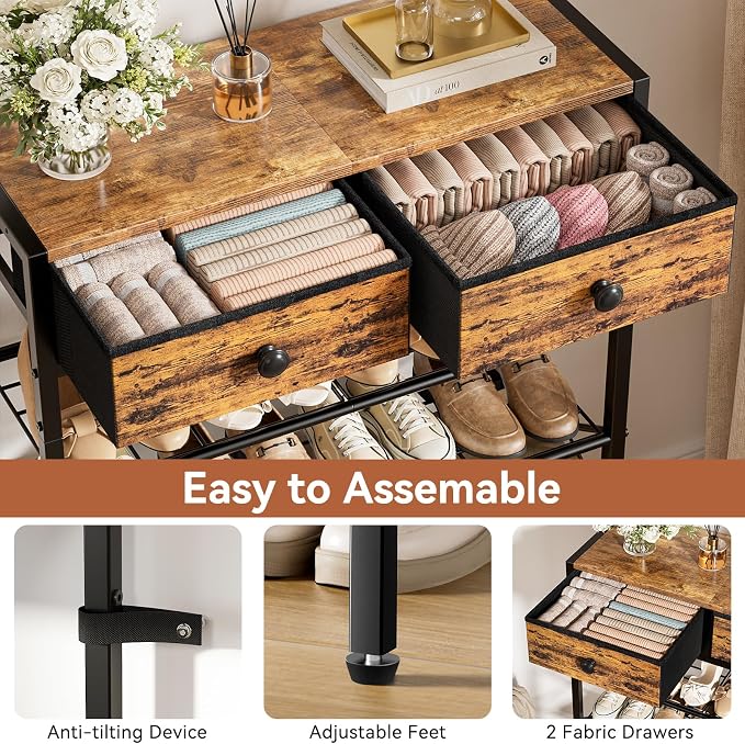 Shoe Rack for Entryway, 5 Tier Shoe Organizer - Image 5