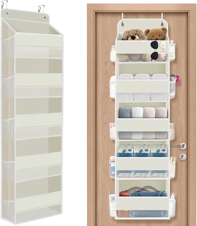 1 Pack Over The Door Organizer, Hanging Storage Organizer by SpaceHacks