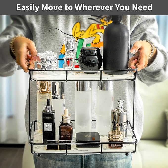 Bathroom Organizer Countertop Perfume Organizer Makeup Organizer Cosmetics - Image 3