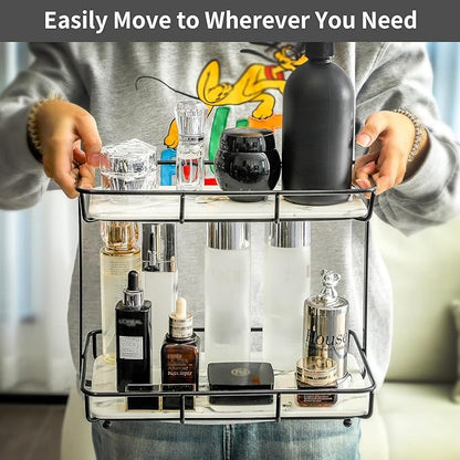 Bathroom Organizer Countertop Perfume Organizer Makeup Organizer Cosmetics - Image 3