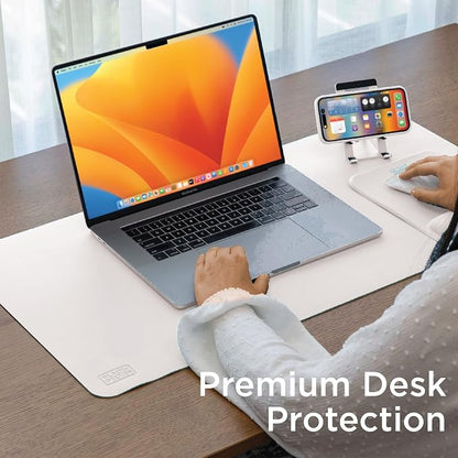 Black+Decker Faux Leather Desk Mat - Image 4