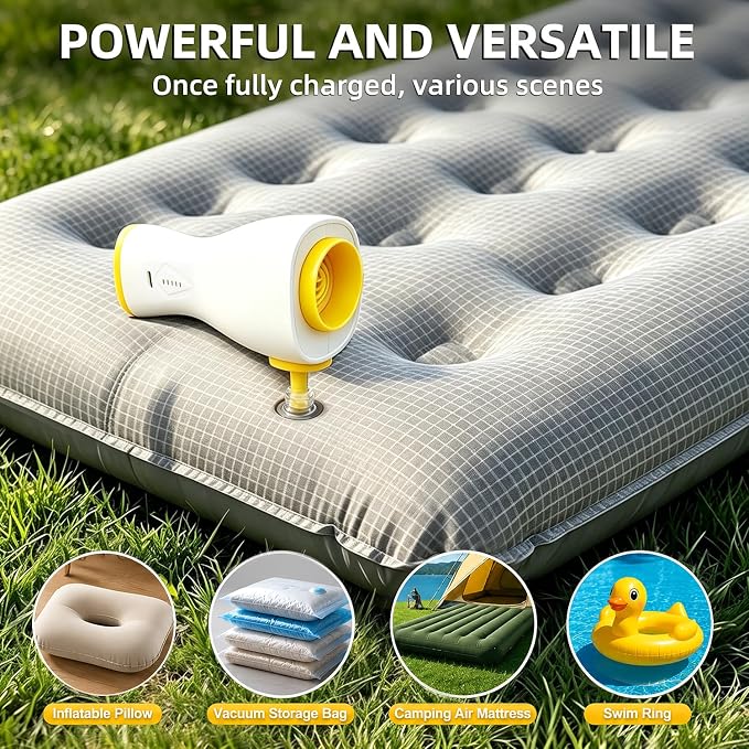 Vacuum Compression Bags with 2‑in‑1 Rechargeable Air Pump, 16 Pack Multi‑Size - Image 2