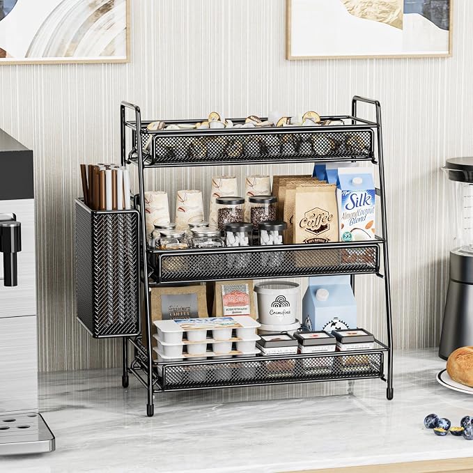 EKNITEY Bathroom Countertop Organizer Shelf - Image 5