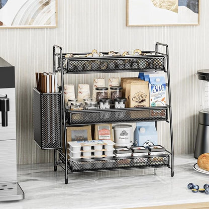 EKNITEY Bathroom Countertop Organizer Shelf - Image 5