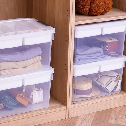 Citylife 32 QT Plastic Storage Bins - Image 6